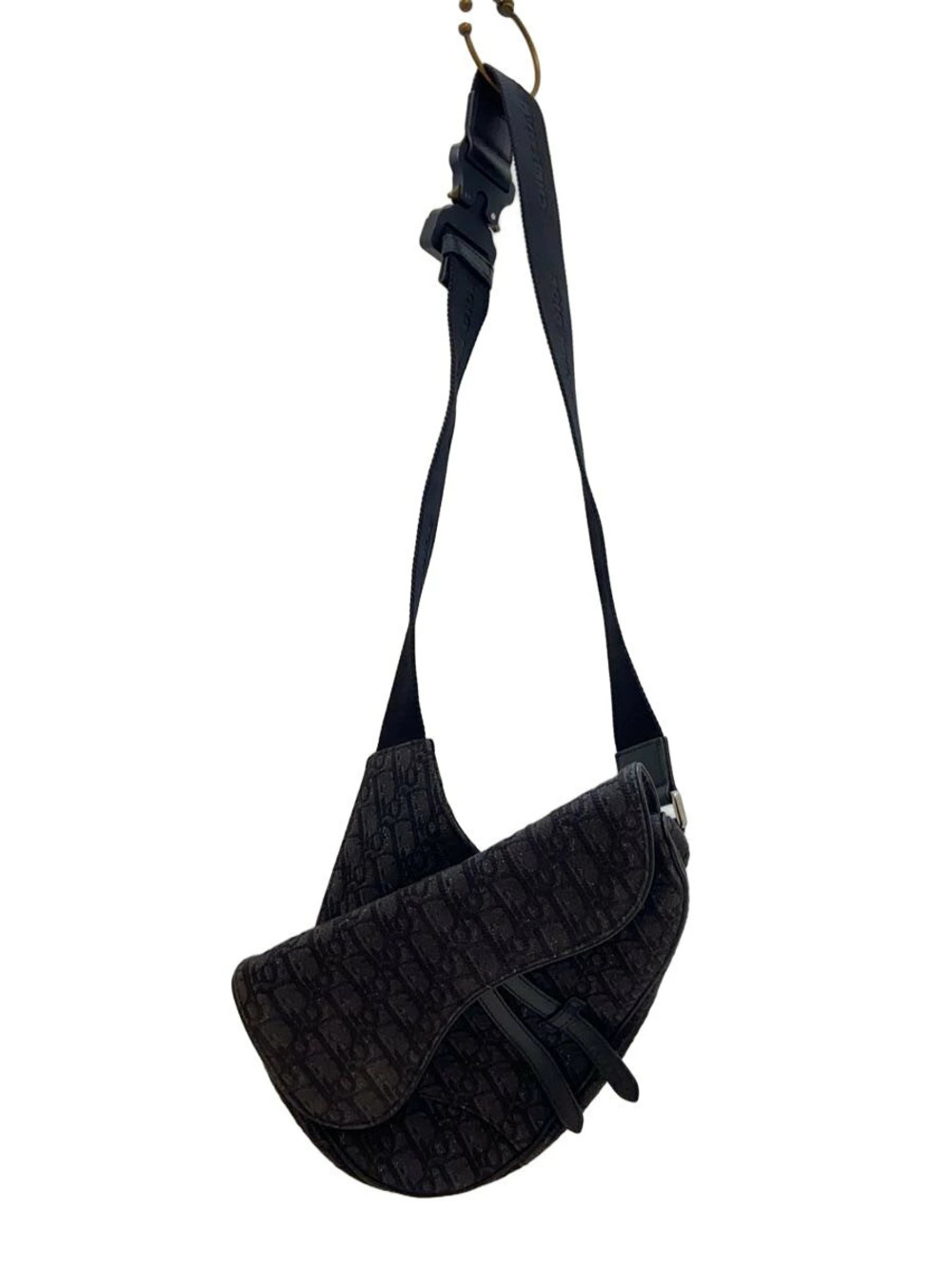 Christian Dior Bag Denim Black All over